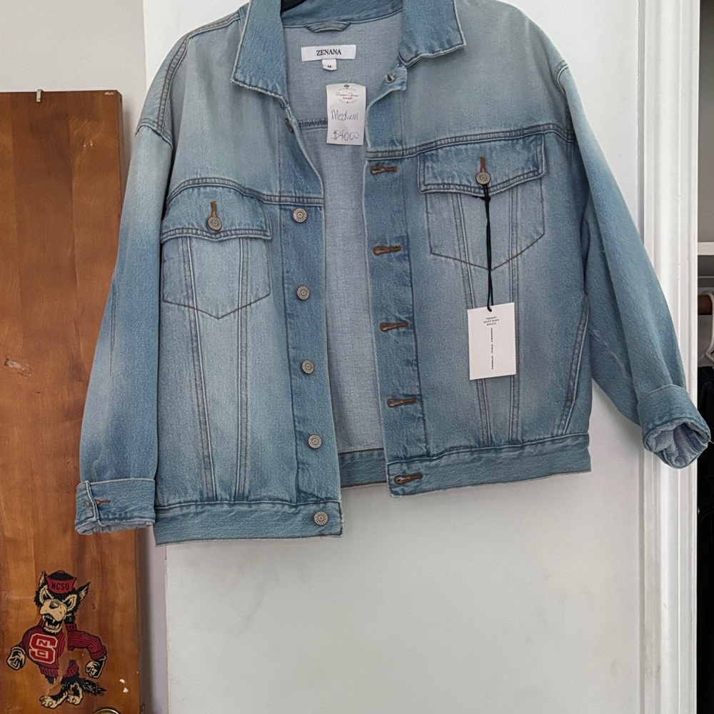 Zara Light Blue Denim Jacket